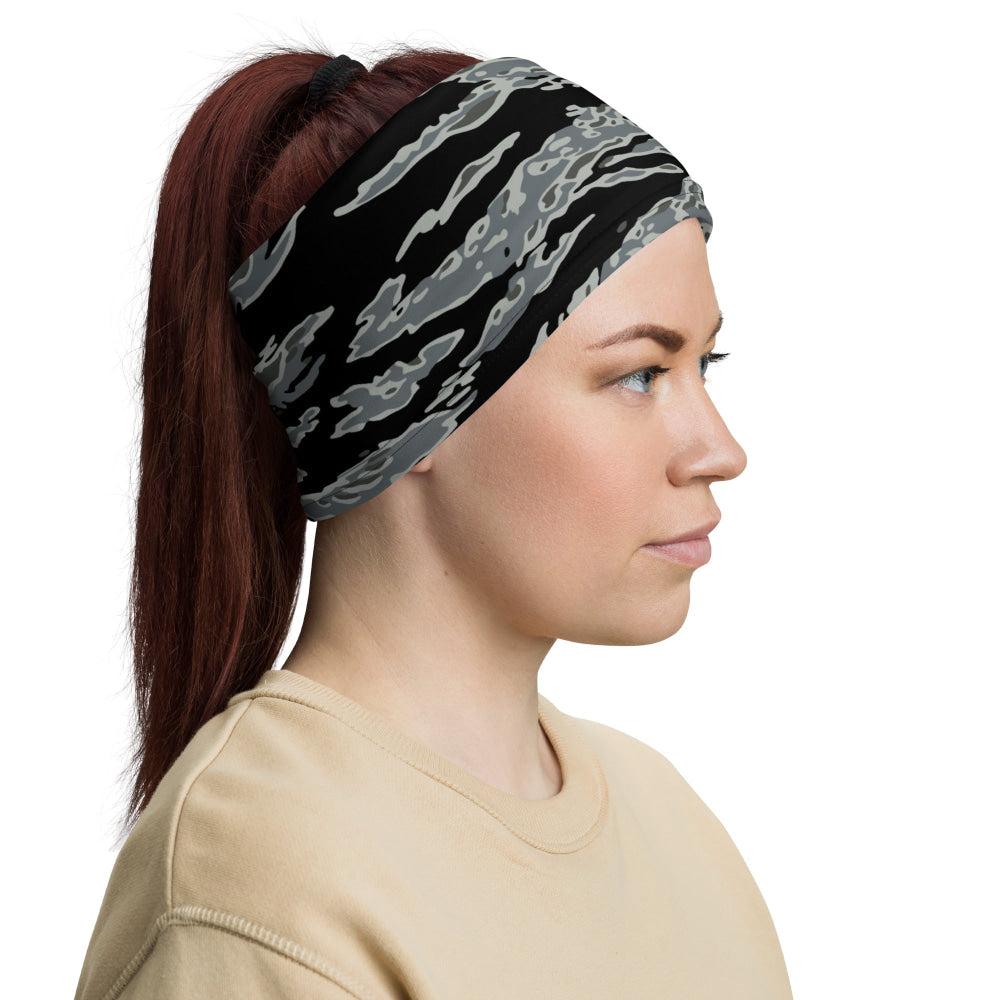 Miami Tiger Stripe Urban Grey CAMO Neck Gaiter