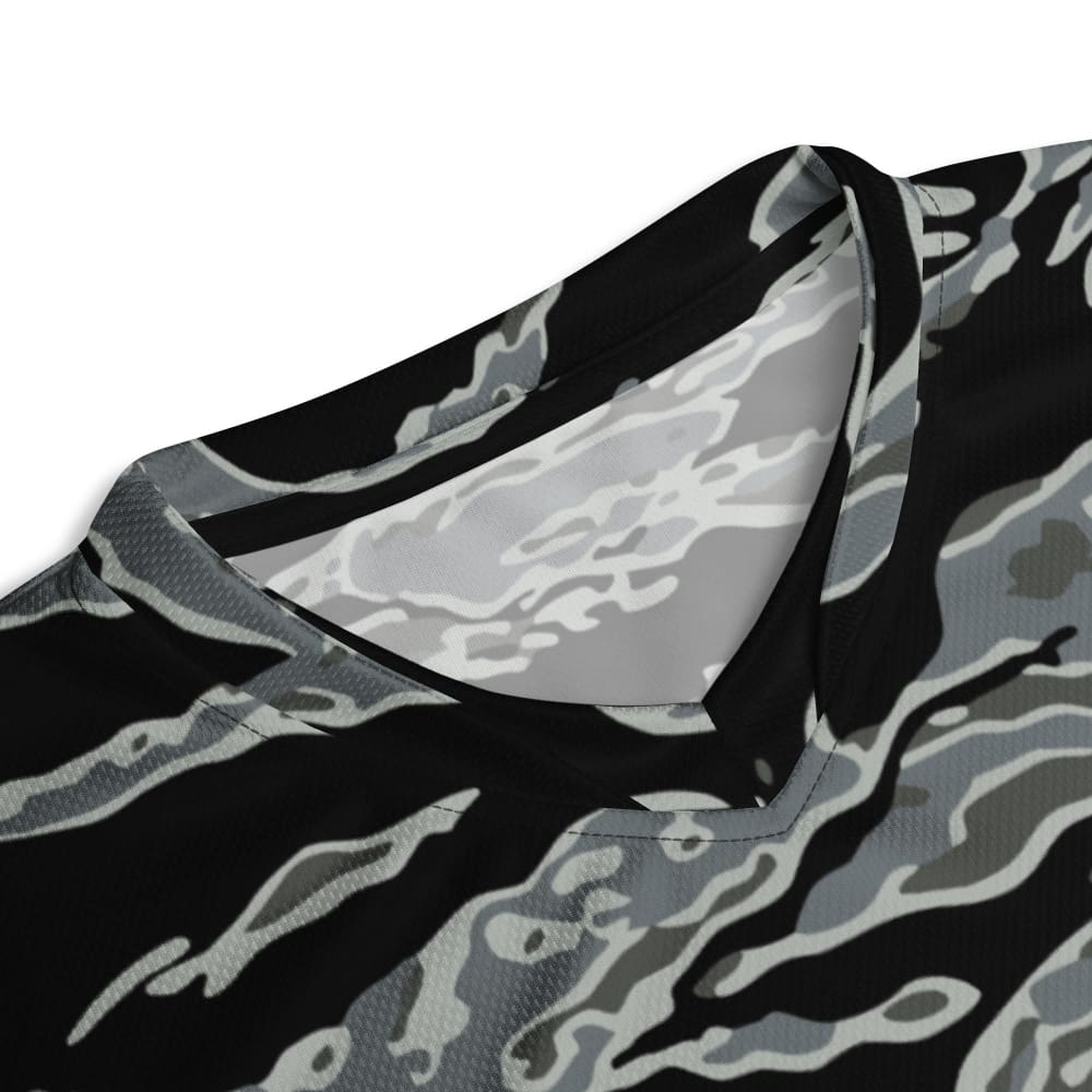 Miami Tiger Stripe Urban Grey CAMO unisex sports jersey