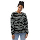 Miami Tiger Stripe Urban Grey CAMO Unisex Sweatshirt