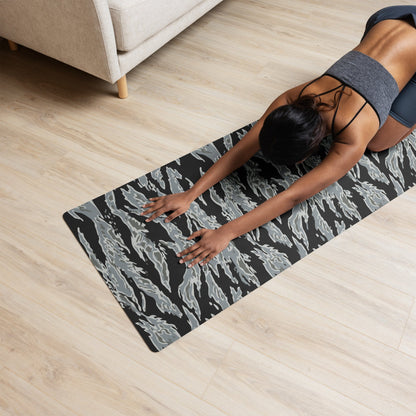 Miami Tiger Stripe Urban Grey CAMO Yoga mat - Mat