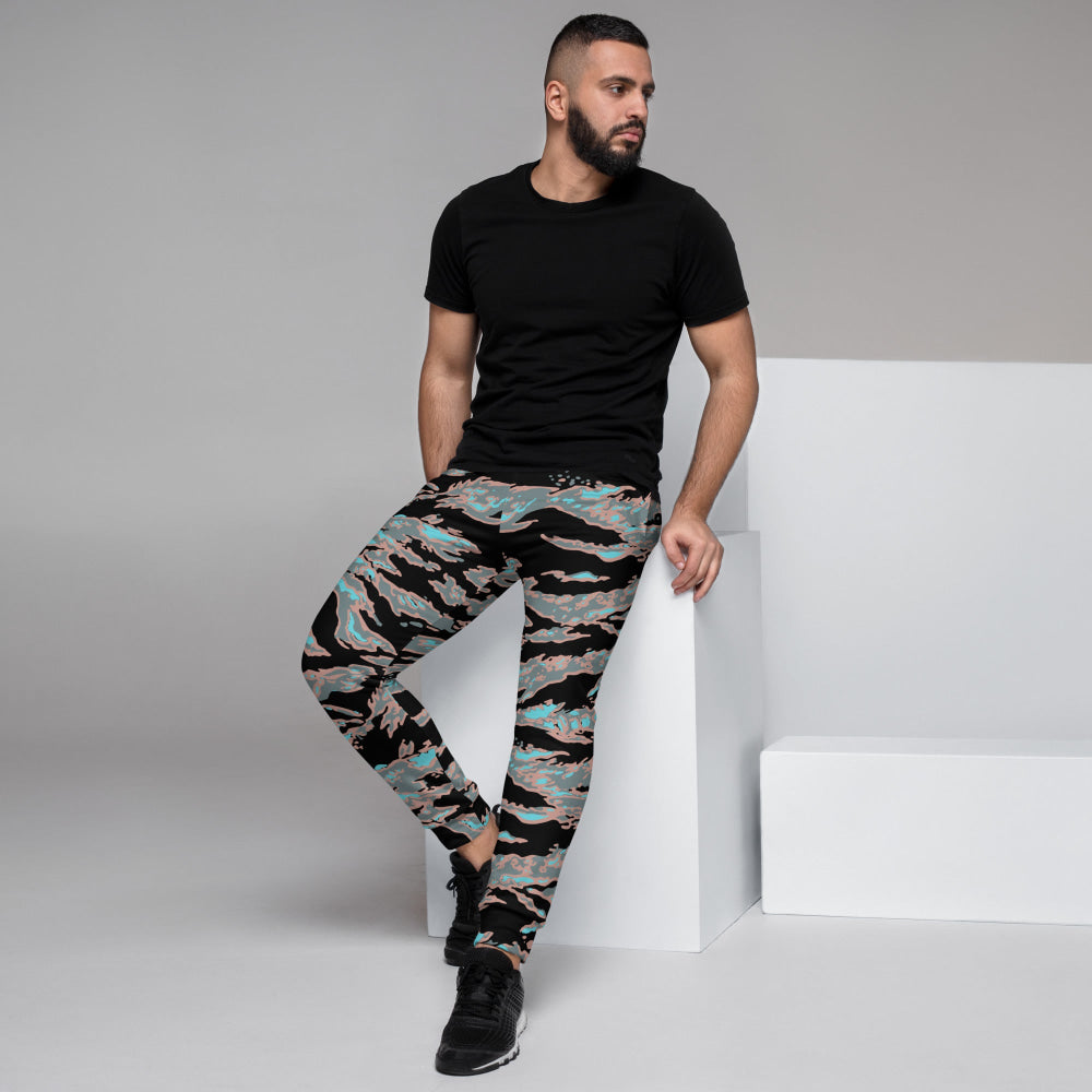 Miami Tiger Stripe Urban CAMO Men’s Joggers - Mens