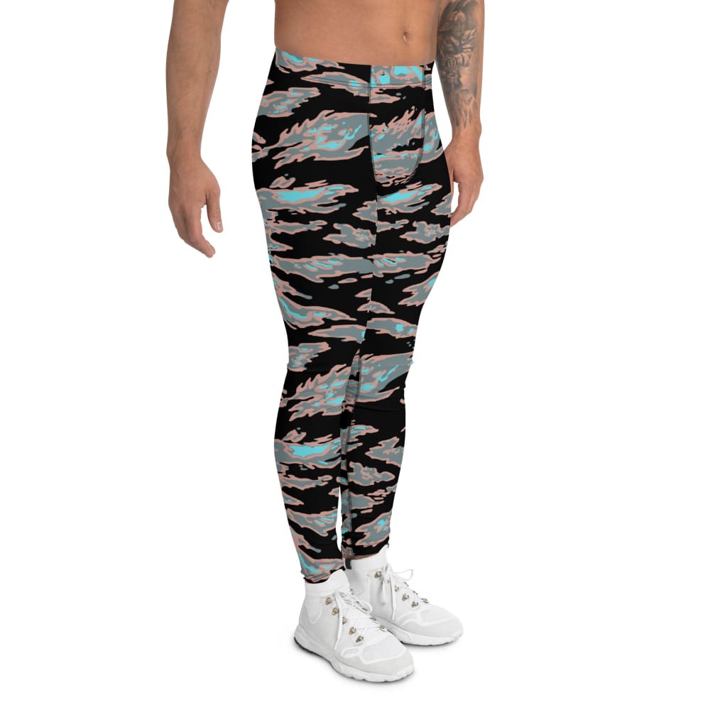 Miami Tiger Stripe Urban CAMO Men’s Leggings