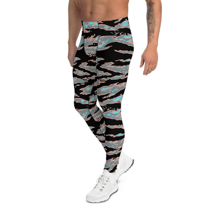 Miami Tiger Stripe Urban CAMO Men’s Leggings - Mens