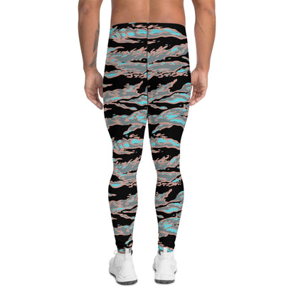 Miami Tiger Stripe Urban CAMO Men’s Leggings - Mens