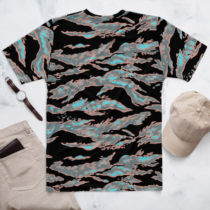 Miami Tiger Stripe Urban CAMO Men’s t-shirt - Mens T-Shirt