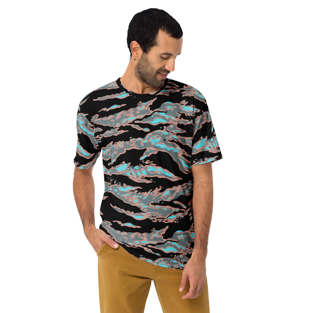 Miami Tiger Stripe Urban CAMO Men’s t-shirt - Mens T-Shirt