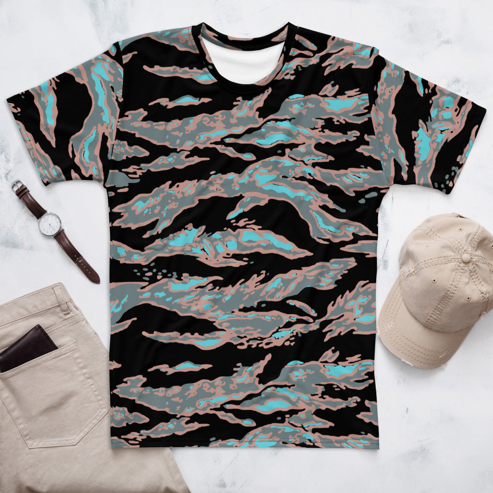 Miami Tiger Stripe Urban CAMO Men’s t-shirt - XS - Mens T-Shirt