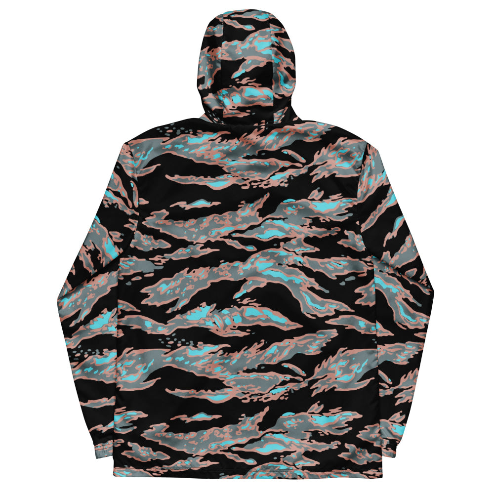 Miami Tiger Stripe Urban CAMO Men’s windbreaker - Mens Windbreaker