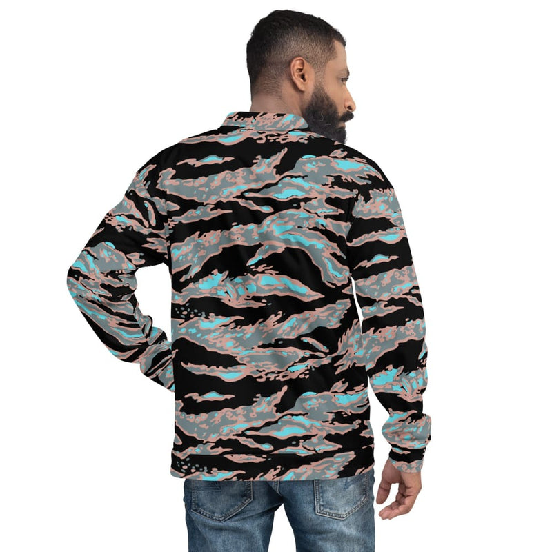 Miami Tiger Stripe Urban CAMO Unisex Bomber Jacket