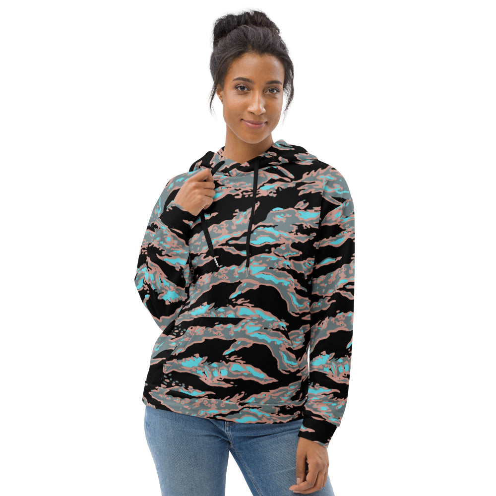 Miami Tiger Stripe Urban CAMO Unisex Hoodie