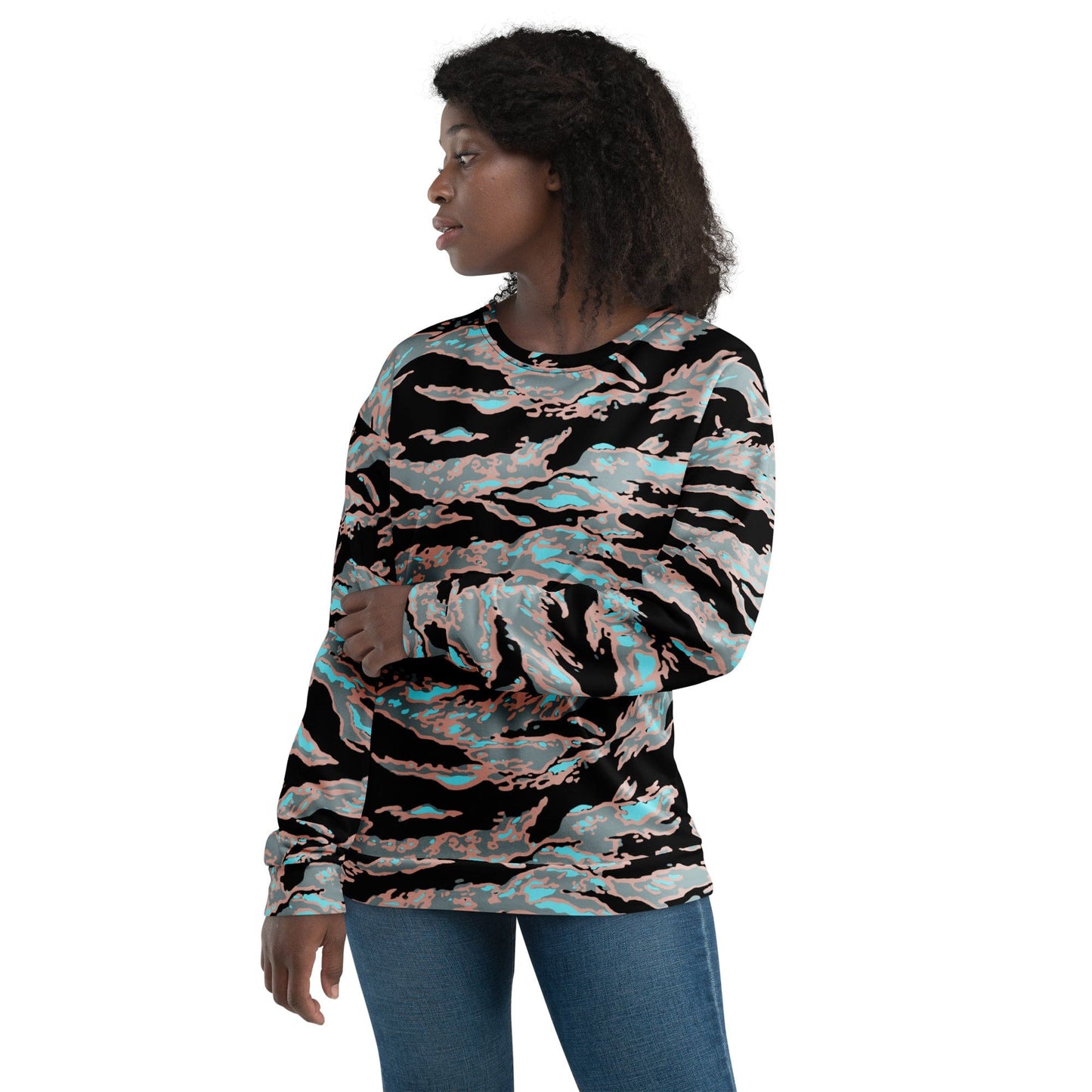 Miami Tiger Stripe Urban CAMO Unisex Sweatshirt