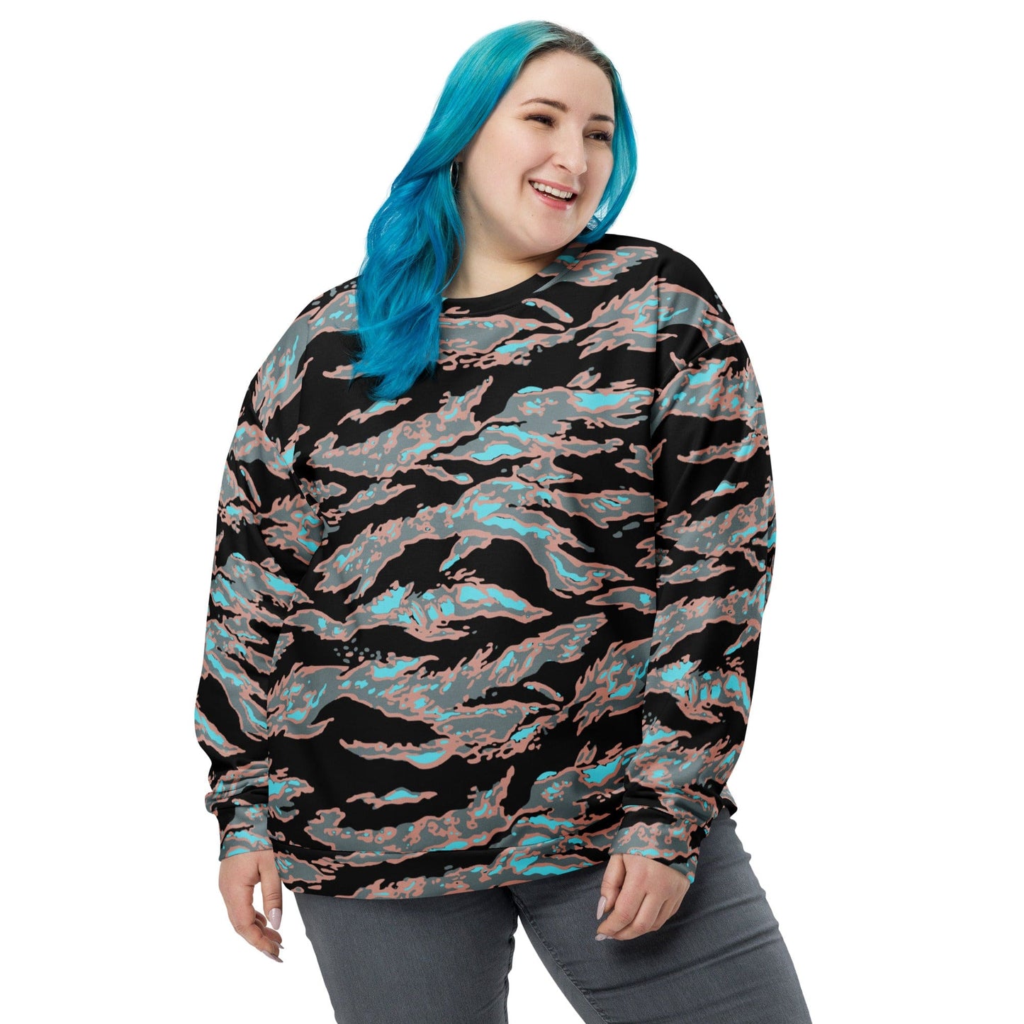 Miami Tiger Stripe Urban CAMO Unisex Sweatshirt