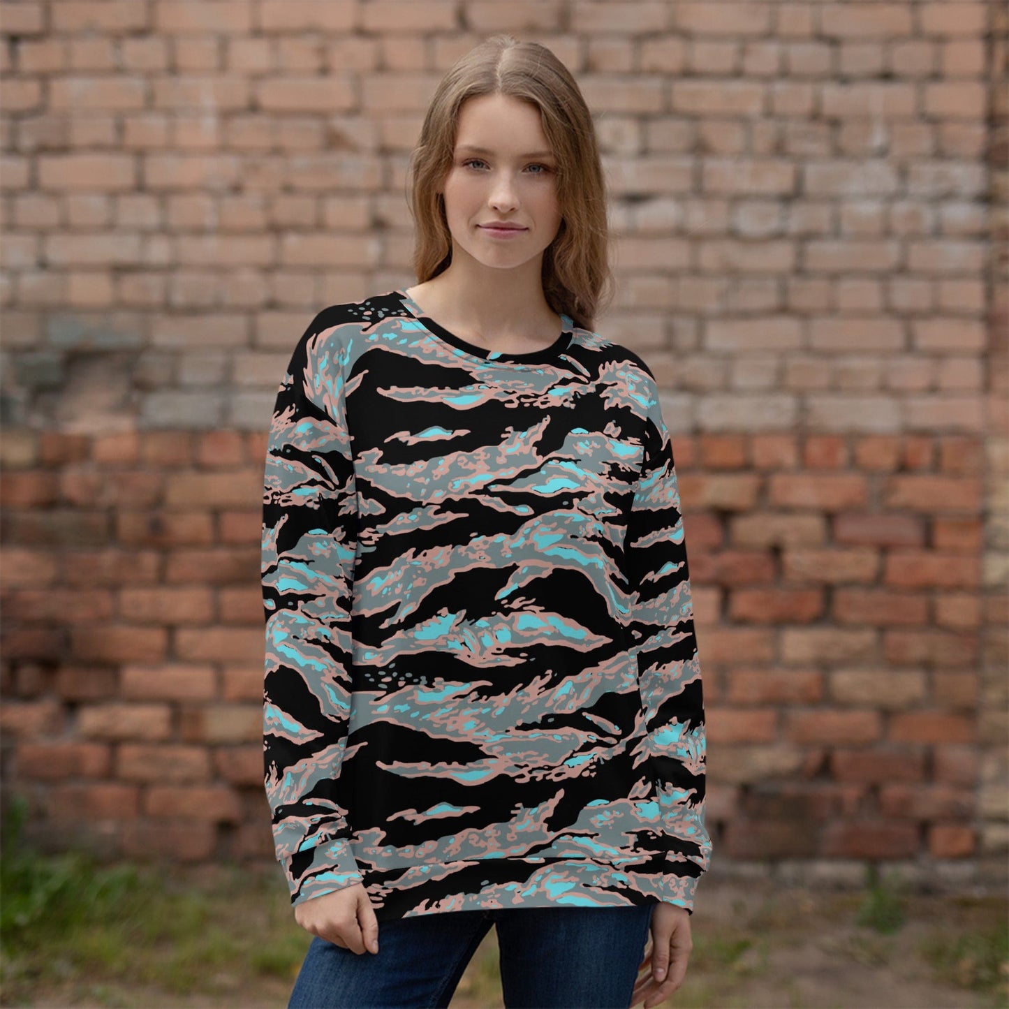 Miami Tiger Stripe Urban CAMO Unisex Sweatshirt