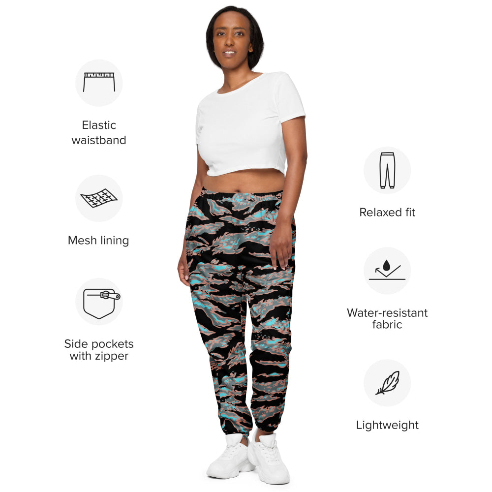 Miami Tiger Stripe Urban CAMO Unisex track pants - Track Pants