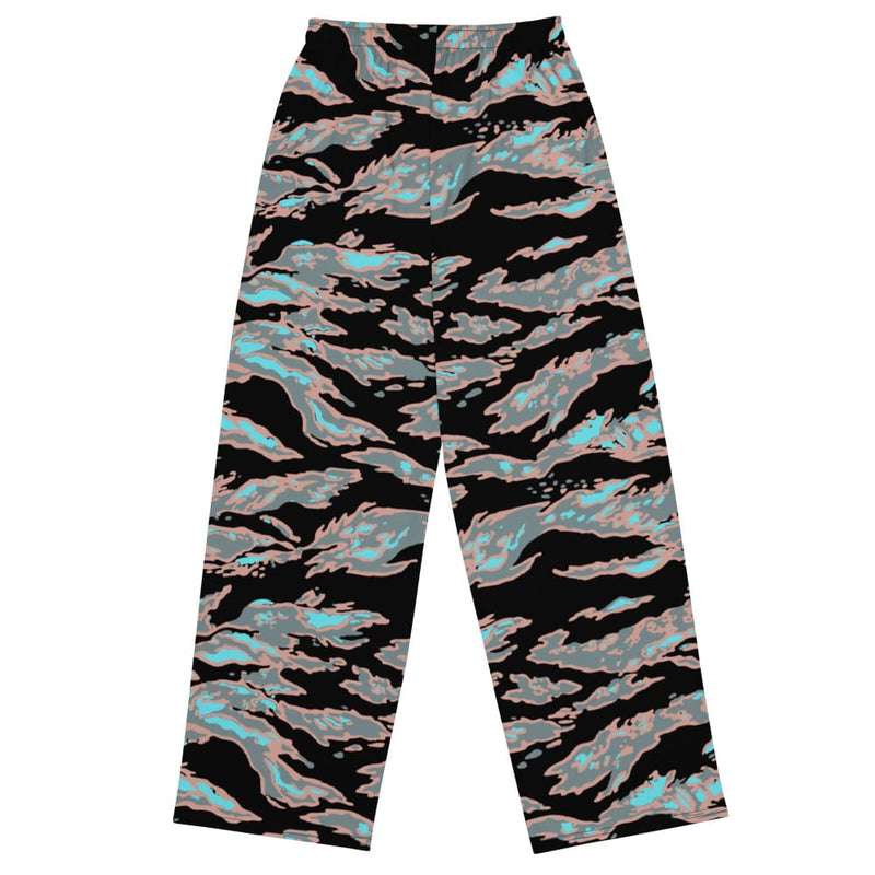 Miami Tiger Stripe Urban CAMO unisex wide-leg pants