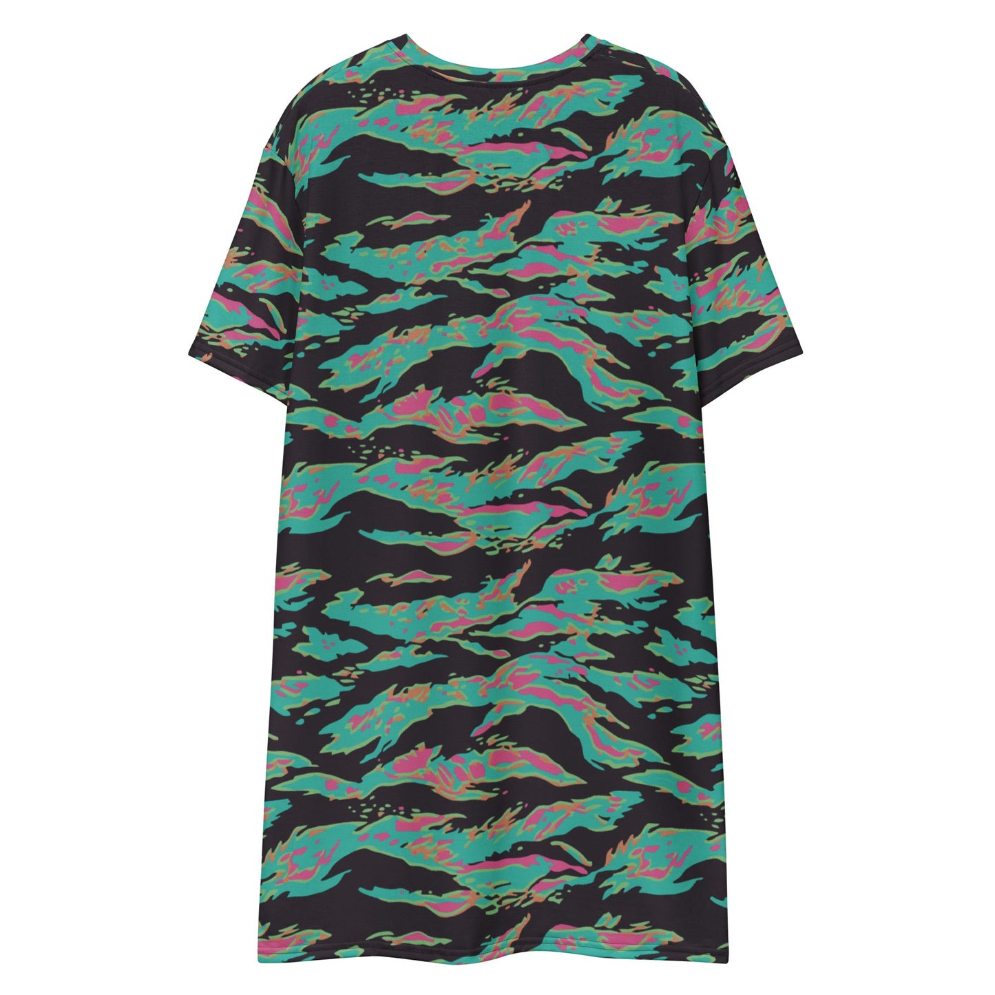 Miami Tiger Stripe CAMO Womens T-Shirt Dress