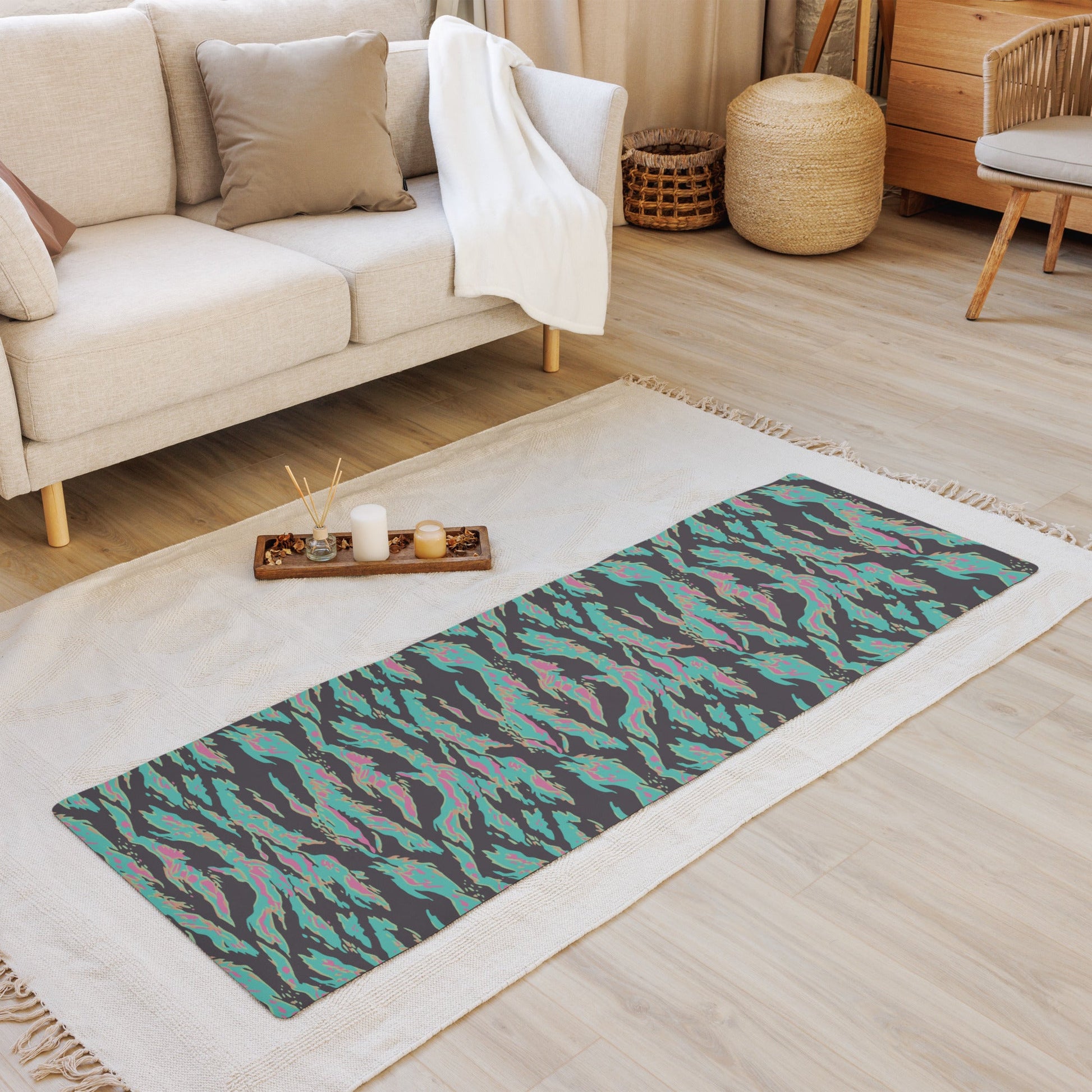 Miami Tiger Stripe CAMO Yoga Mat