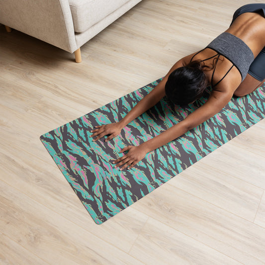 Miami Tiger Stripe CAMO Yoga Mat