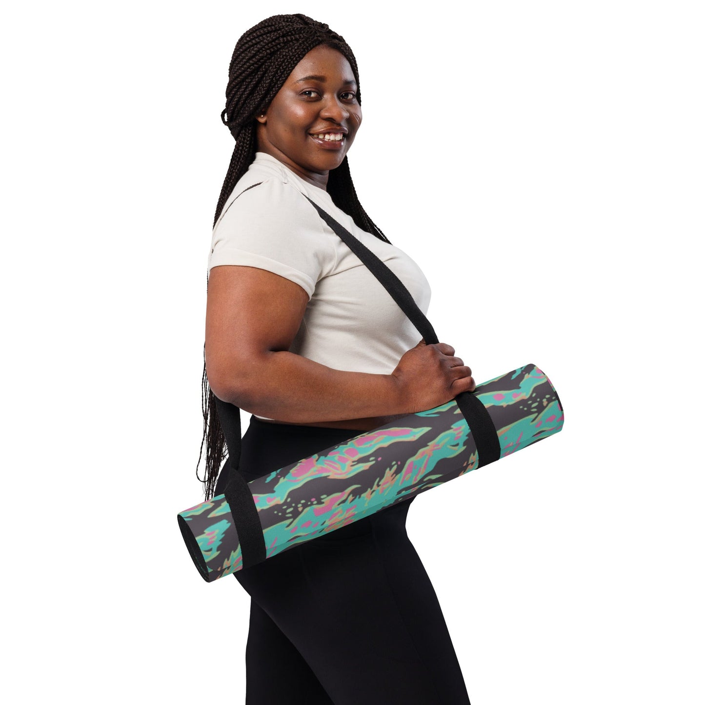 Miami Tiger Stripe CAMO Yoga Mat