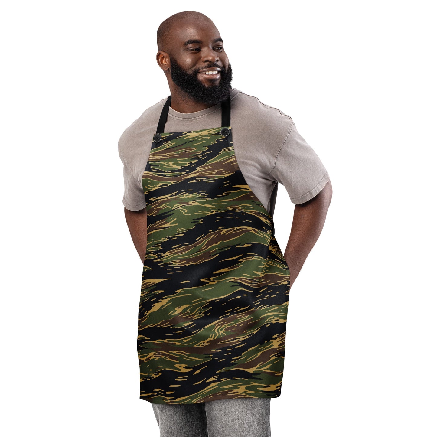 Midnight Fang Tiger Stripe CAMO Apron
