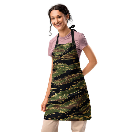 Midnight Fang Tiger Stripe CAMO Apron