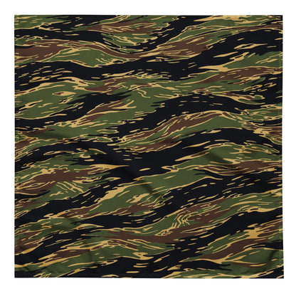 Midnight Fang Tiger Stripe CAMO Bandana - L