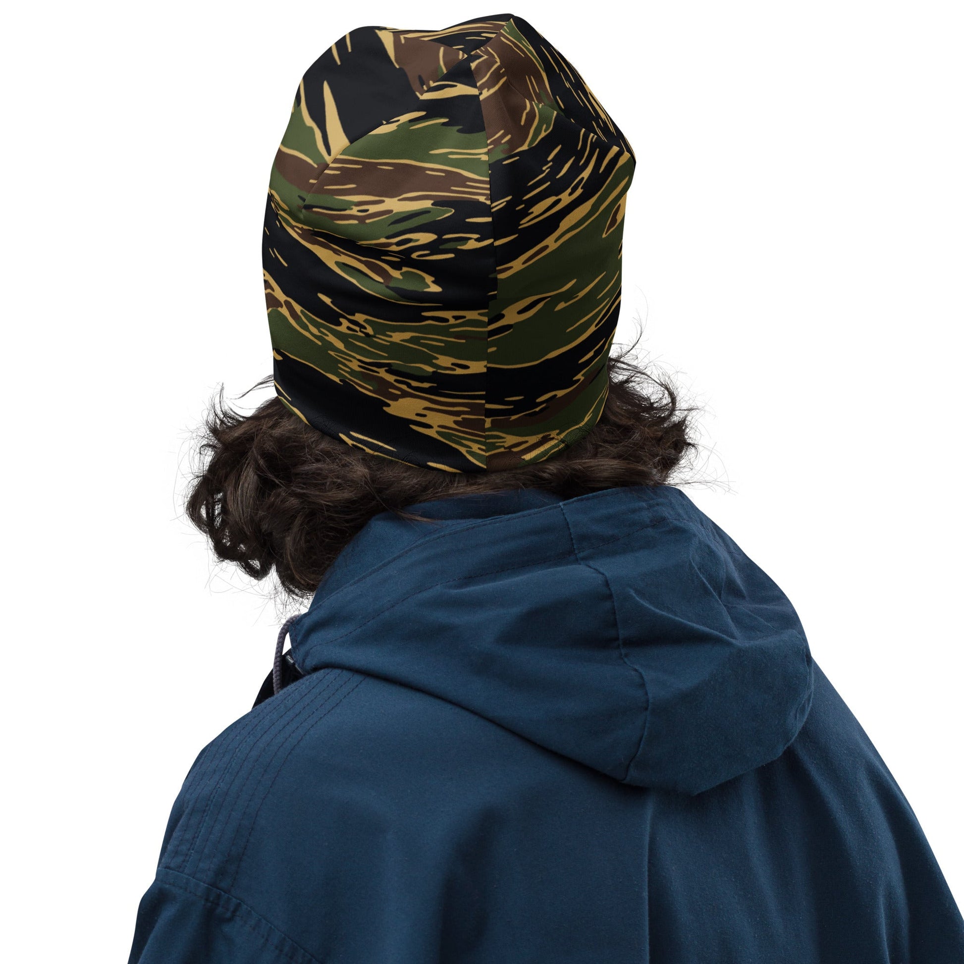 Midnight Fang Tiger Stripe CAMO Beanie