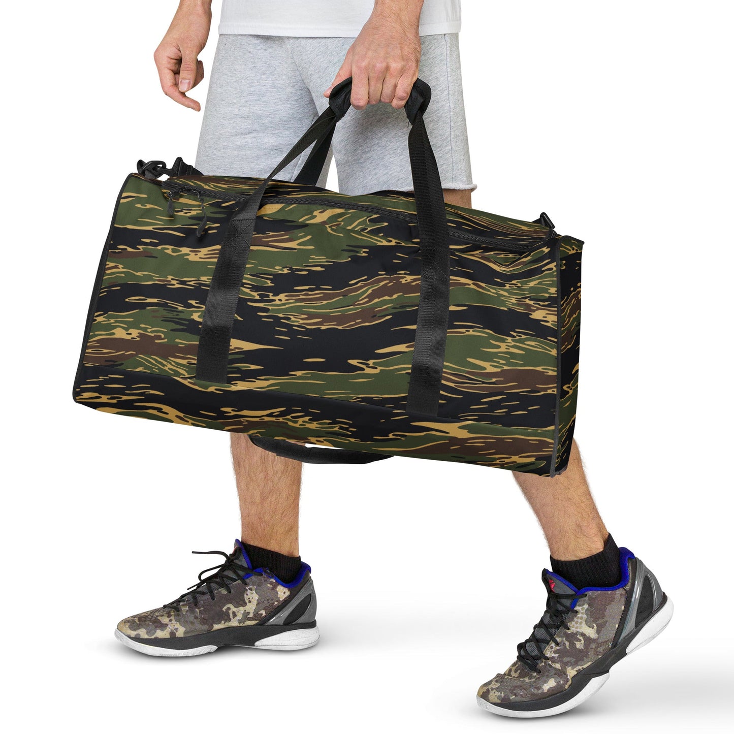 Midnight Fang Tiger Stripe CAMO Duffle Bag