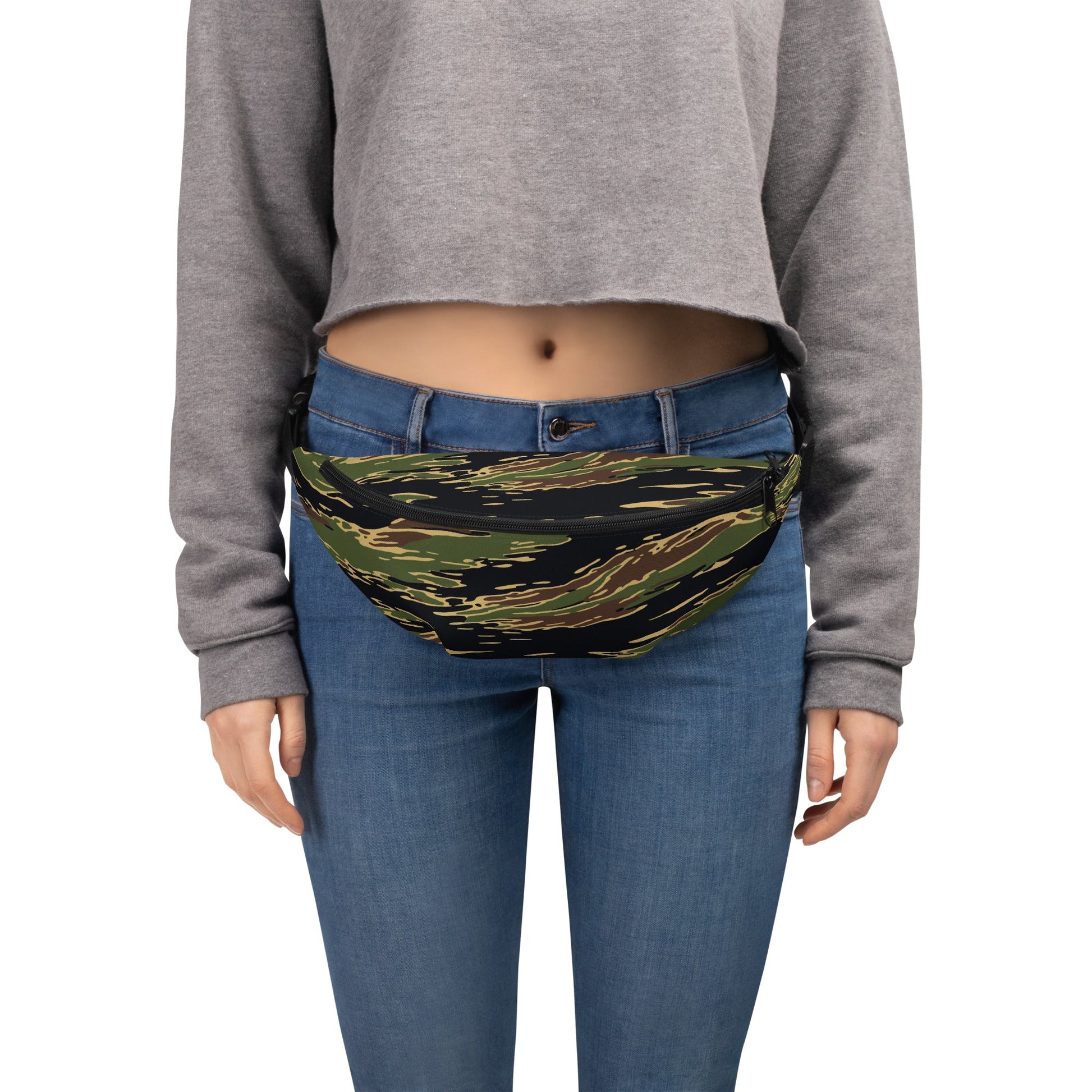 Midnight Fang Tiger Stripe CAMO Fanny Pack