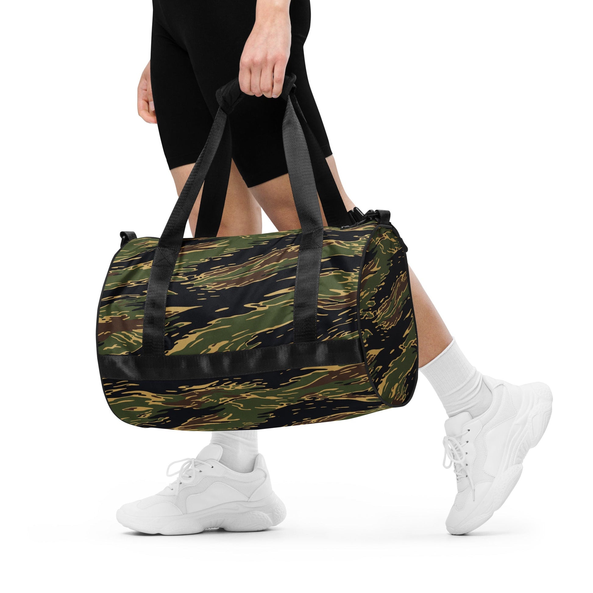 Midnight Fang Tiger Stripe CAMO Gym Bag