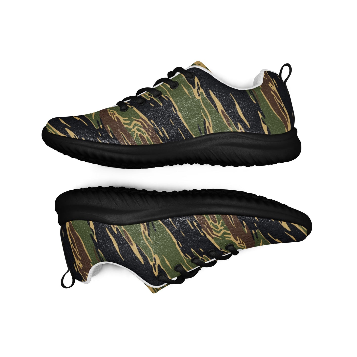 Midnight Fang Tiger Stripe CAMO Mens Athletic Shoes