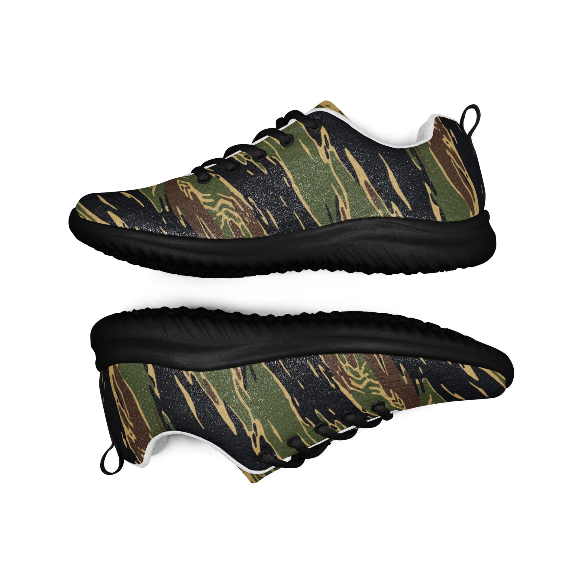 Midnight Fang Tiger Stripe CAMO Mens Athletic Shoes