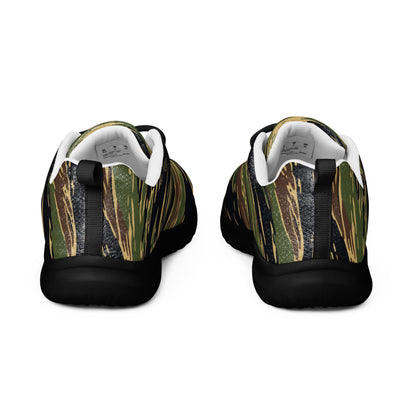 Midnight Fang Tiger Stripe CAMO Mens Athletic Shoes