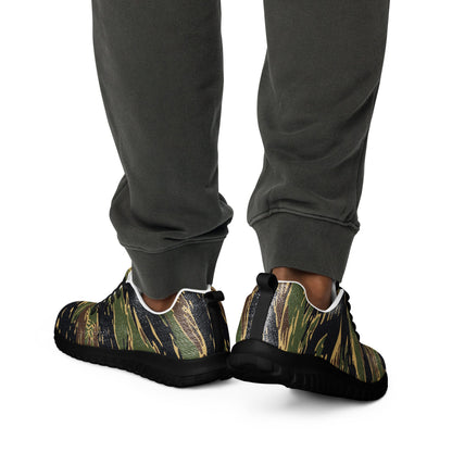 Midnight Fang Tiger Stripe CAMO Mens Athletic Shoes
