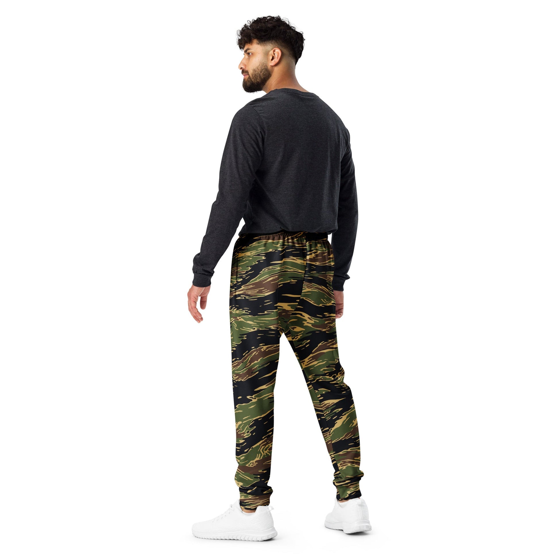 Midnight Fang Tiger Stripe CAMO Mens Joggers