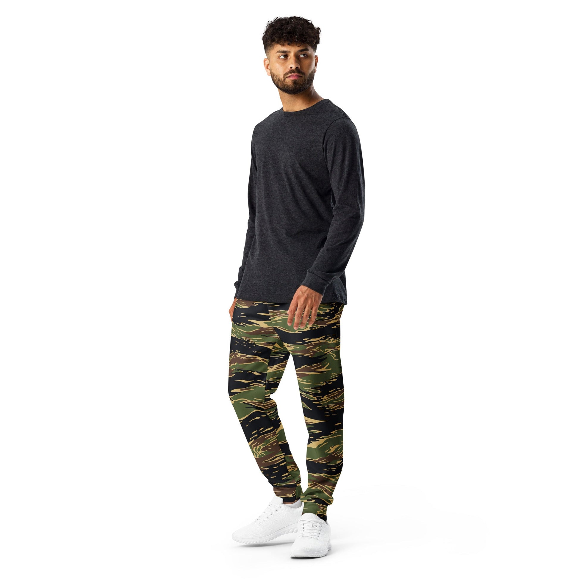 Midnight Fang Tiger Stripe CAMO Mens Joggers