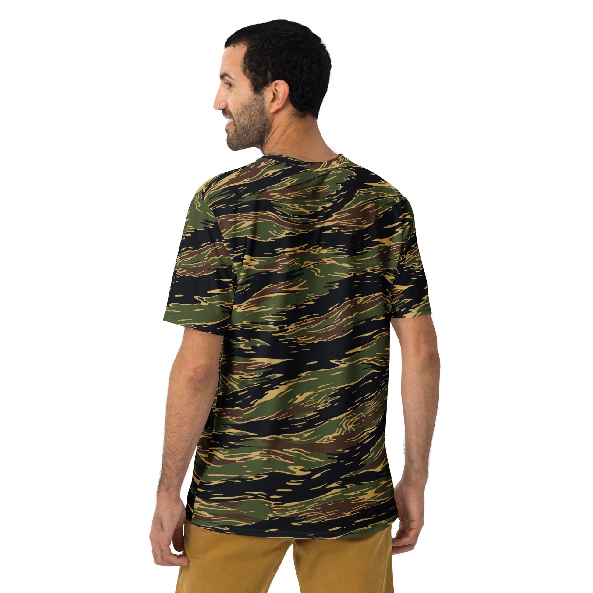 Midnight Fang Tiger Stripe CAMO Mens T-Shirt