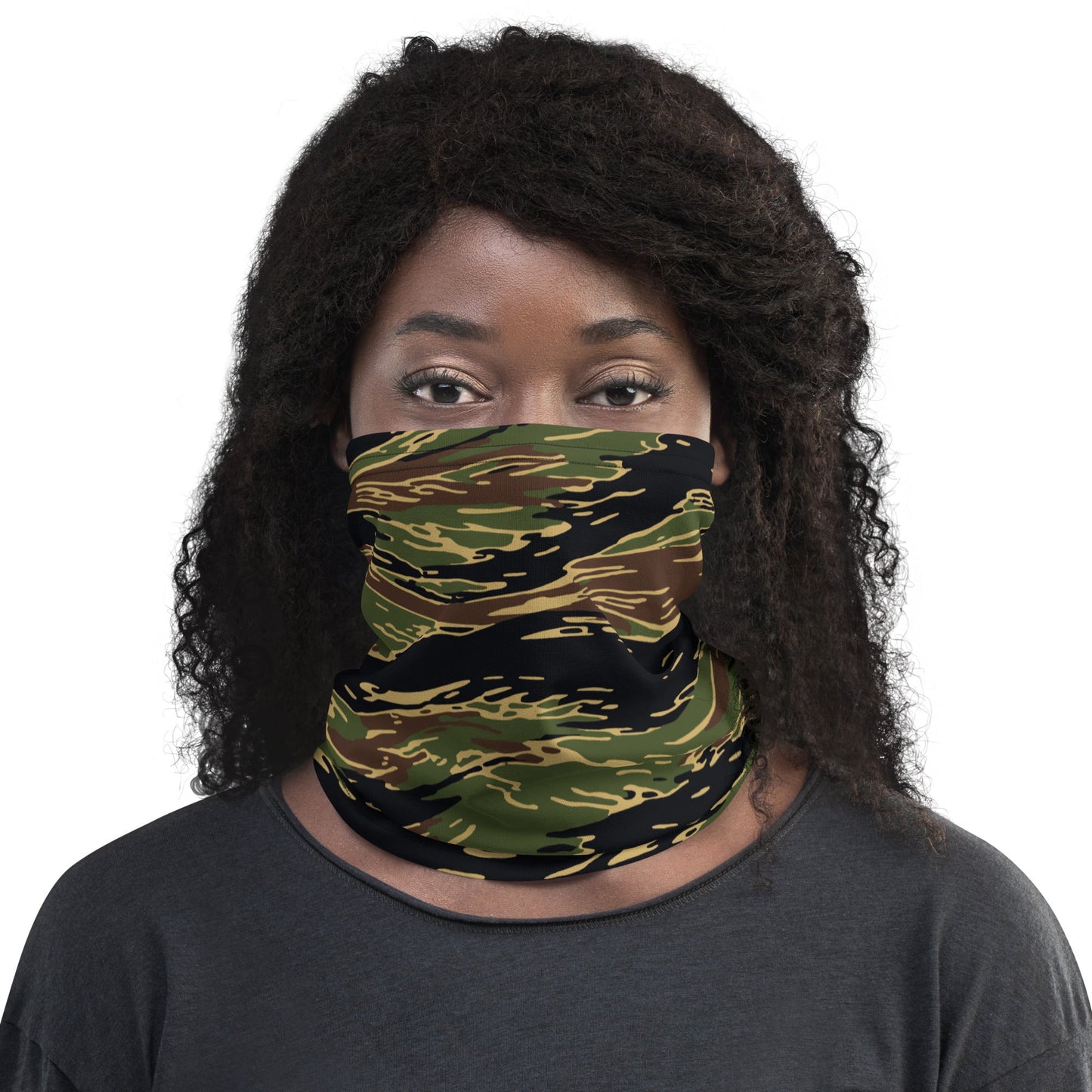 Midnight Fang Tiger Stripe CAMO Neck Gaiter - Gaiters