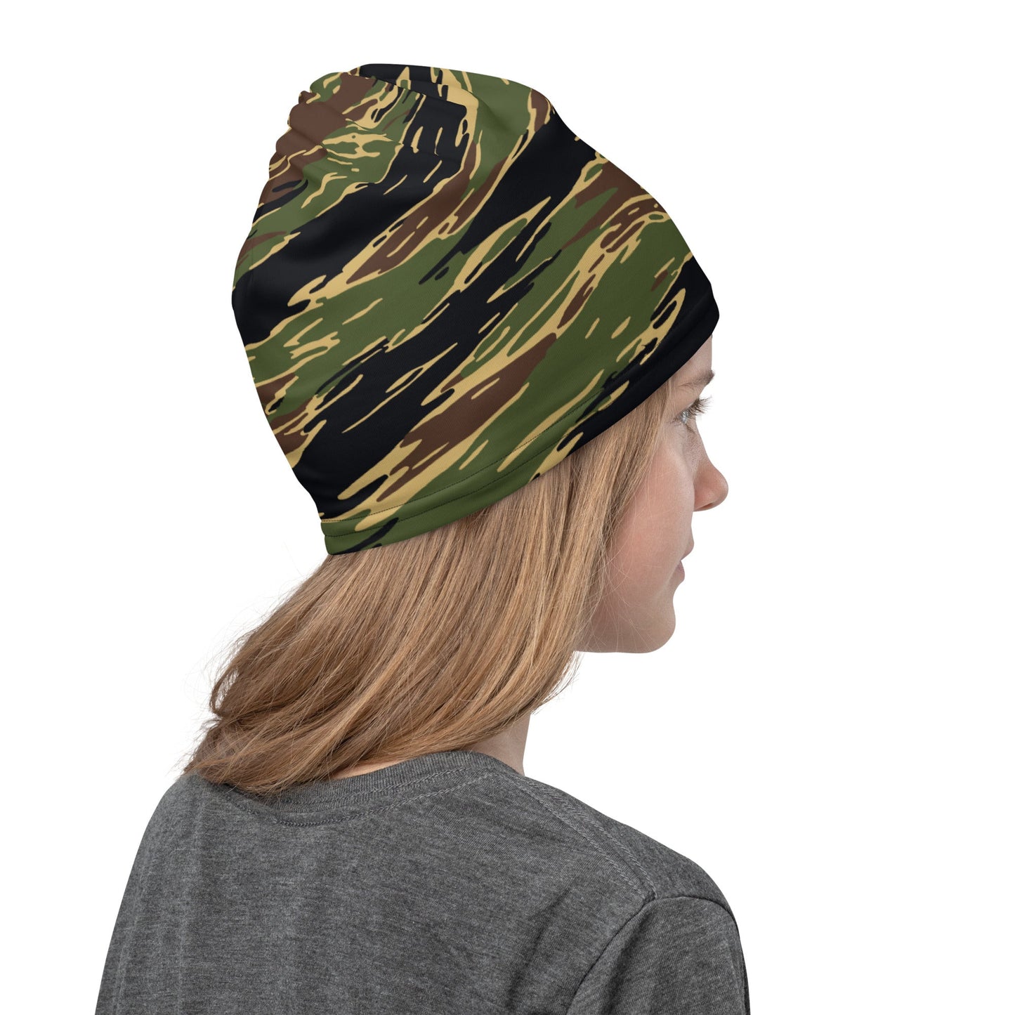 Midnight Fang Tiger Stripe CAMO Neck Gaiter - Gaiters