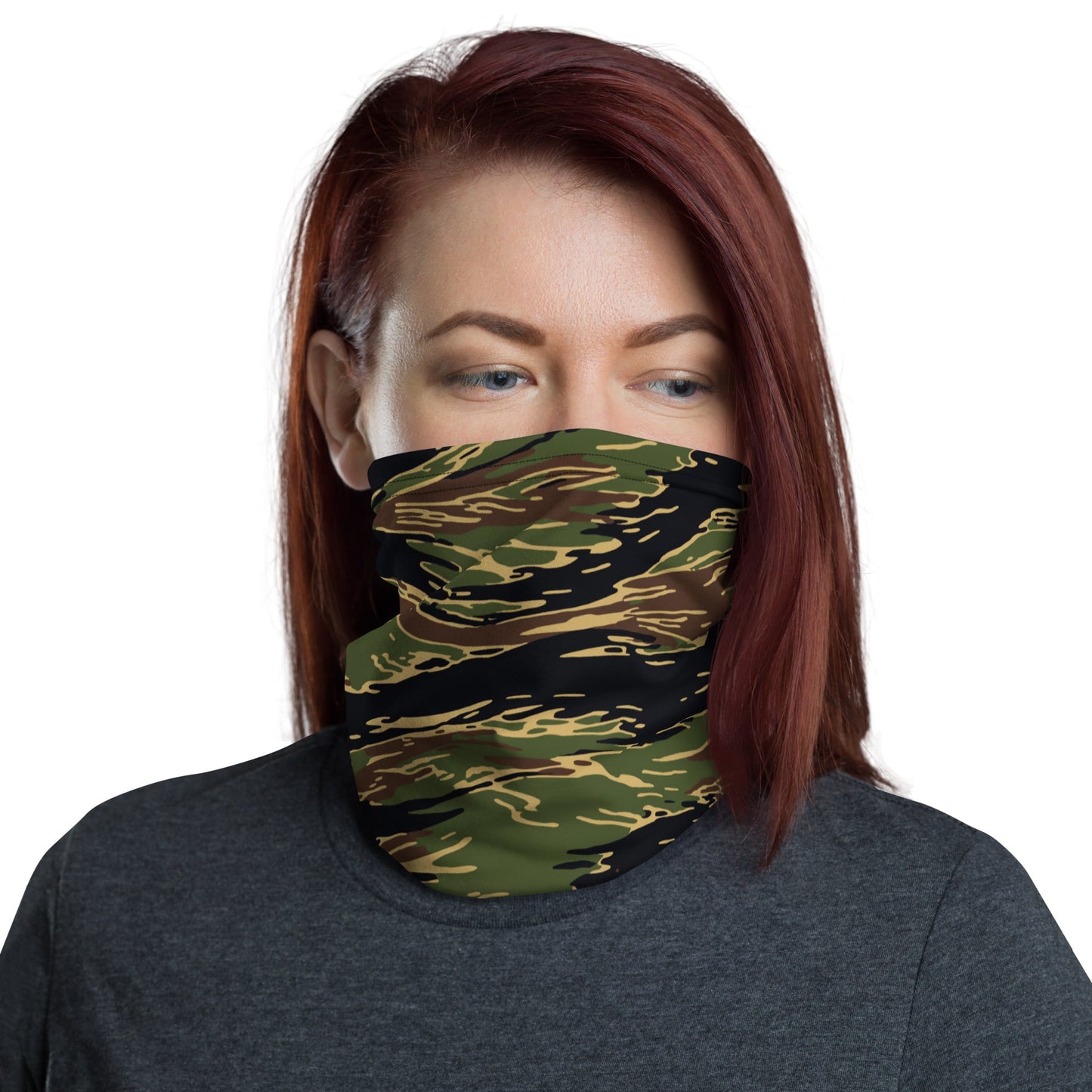 Midnight Fang Tiger Stripe CAMO Neck Gaiter - Gaiters