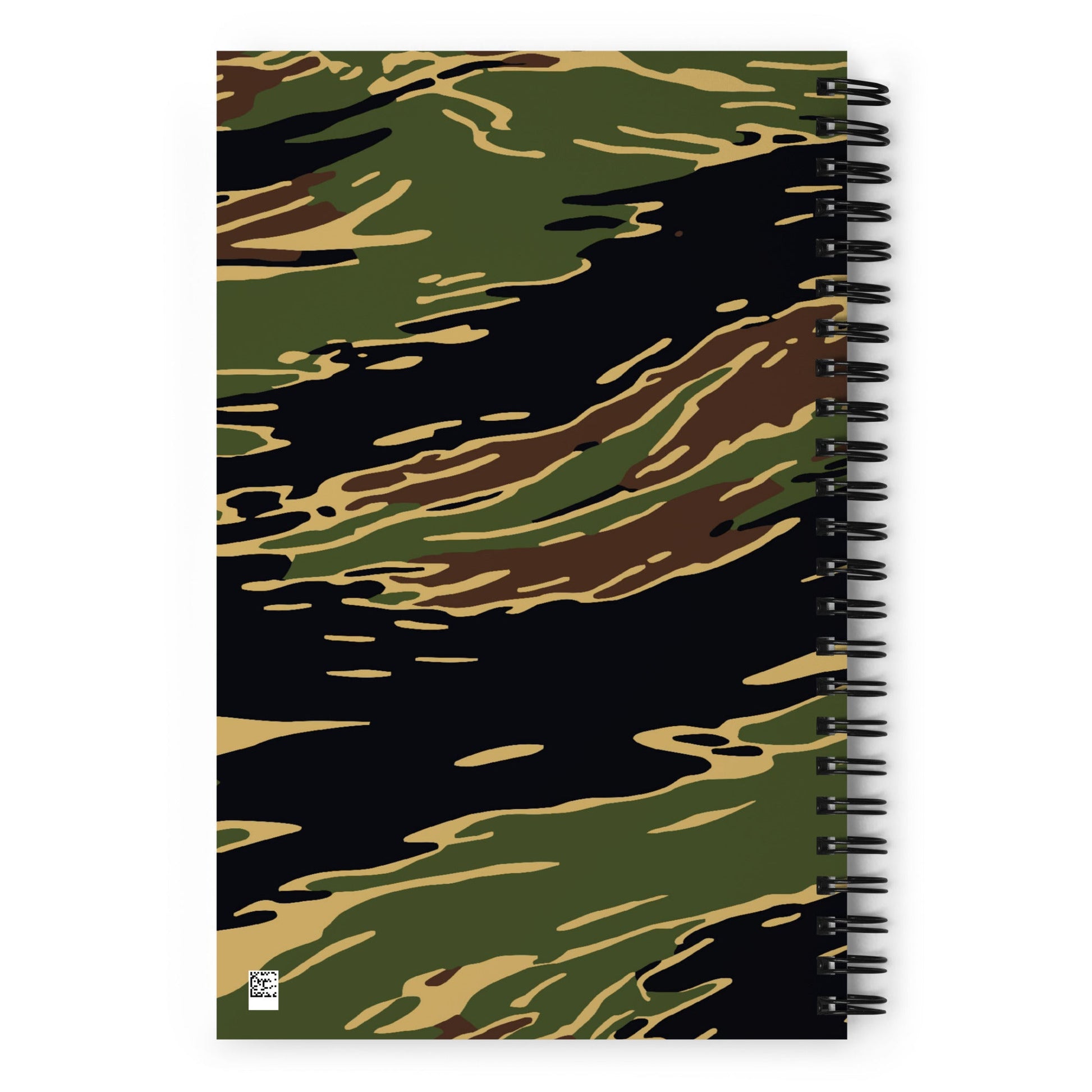 Midnight Fang Tiger Stripe CAMO Spiral Notebook