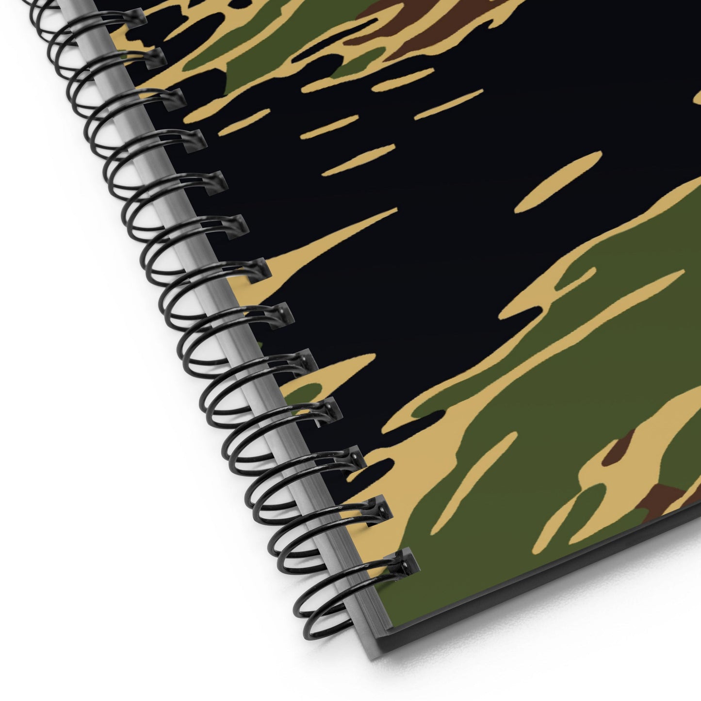 Midnight Fang Tiger Stripe CAMO Spiral Notebook