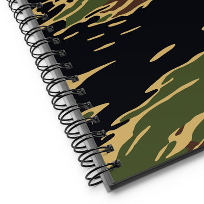 Midnight Fang Tiger Stripe CAMO Spiral Notebook