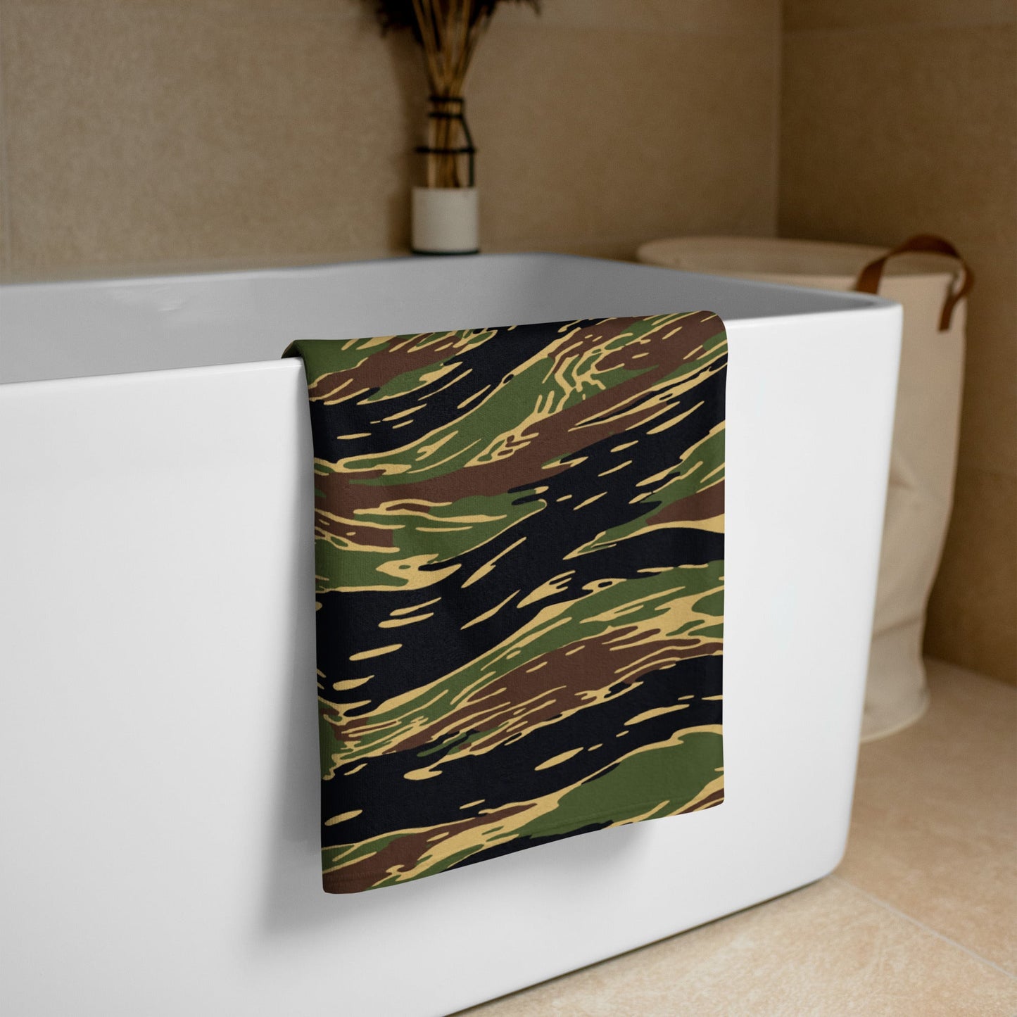Midnight Fang Tiger Stripe CAMO Towel