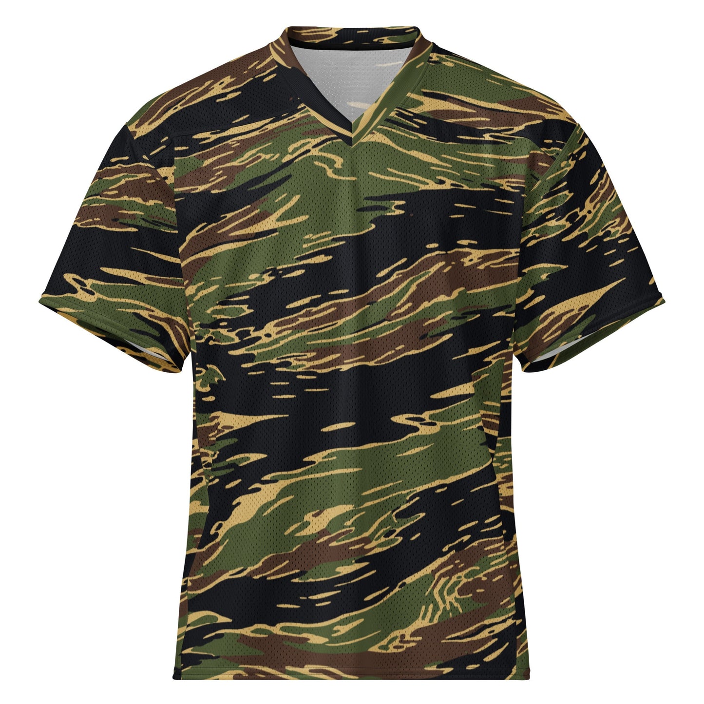Midnight Fang Tiger Stripe CAMO Unisex American Football Jersey - 2XS