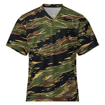Midnight Fang Tiger Stripe CAMO Unisex American Football Jersey - 2XS