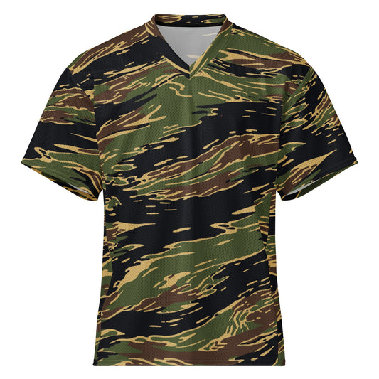Midnight Fang Tiger Stripe CAMO Unisex American Football Jersey - 2XS