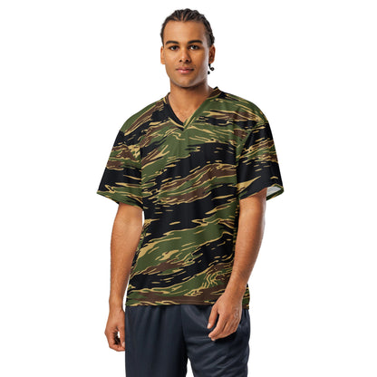 Midnight Fang Tiger Stripe CAMO Unisex American Football Jersey