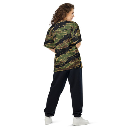 Midnight Fang Tiger Stripe CAMO Unisex American Football Jersey