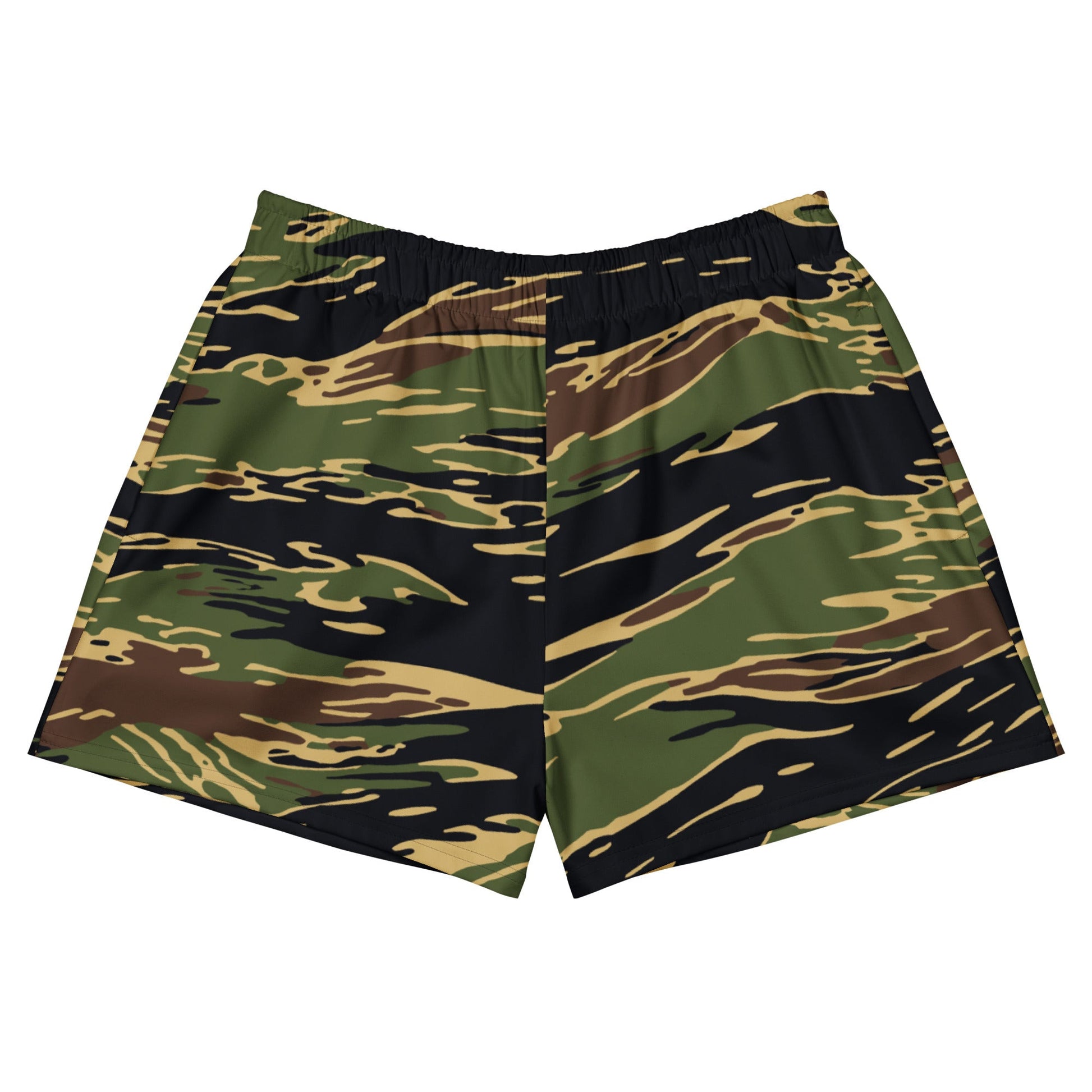Midnight Fang Tiger Stripe CAMO Unisex Athletic Shorts